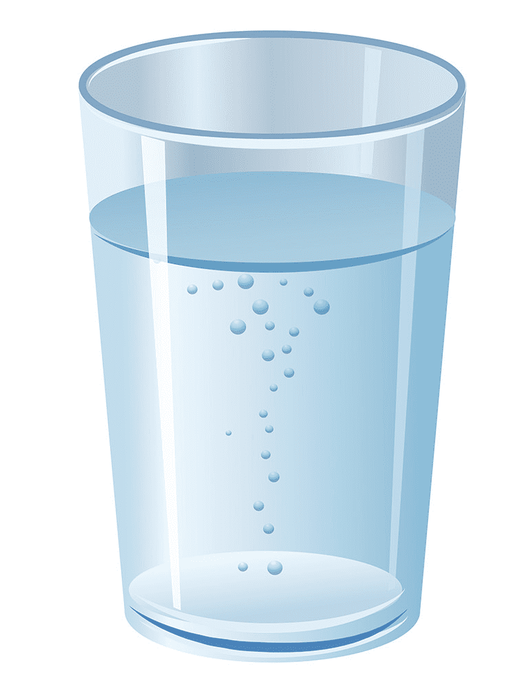 Glass of Water clipart