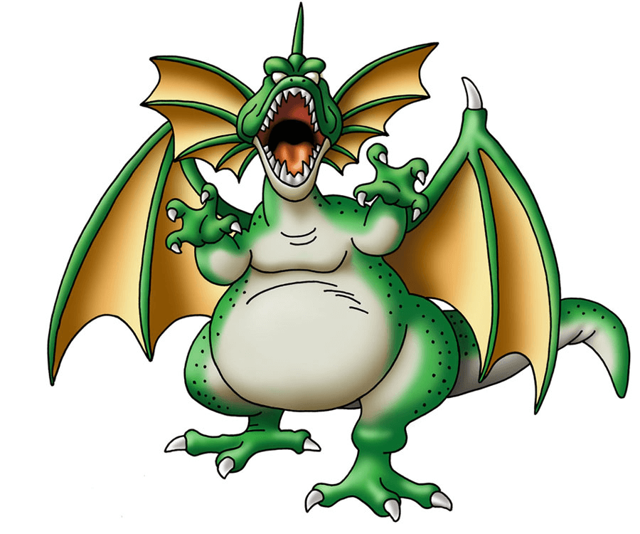 Green Dragon clipart png free