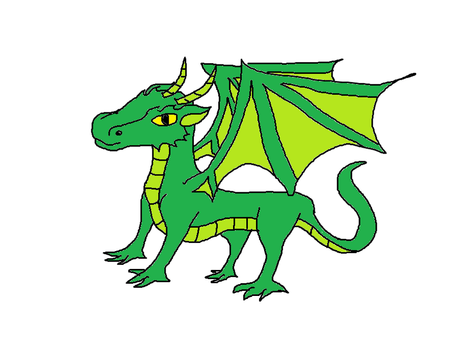 Green Dragon clipart png images