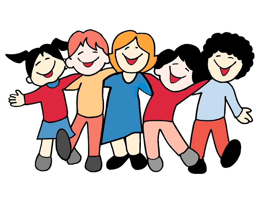Group of Friends clipart