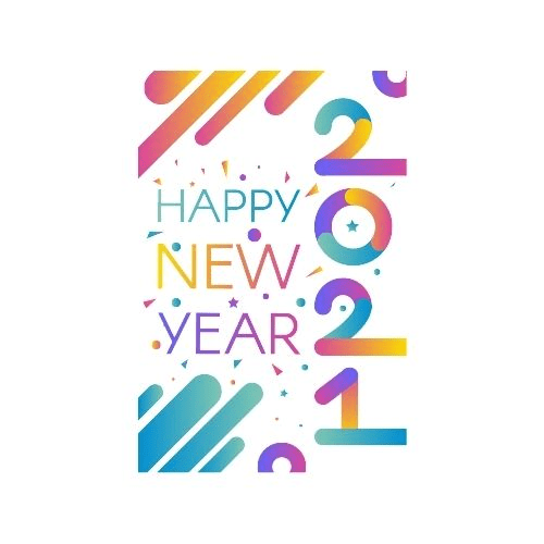 Happy New Year 2022 clipart 15