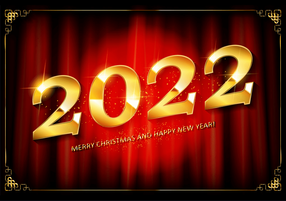 Happy New Year 2022 clipart 3