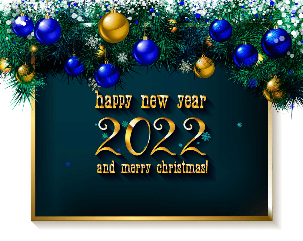 Happy New Year 2022 clipart 4
