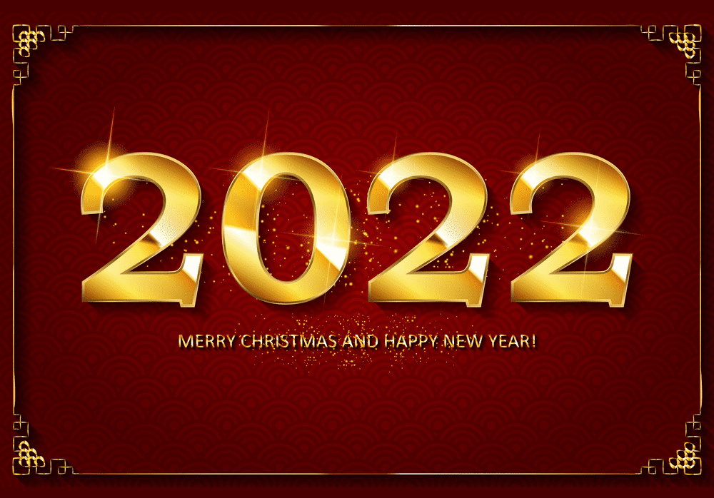Happy New Year 2022 clipart 9