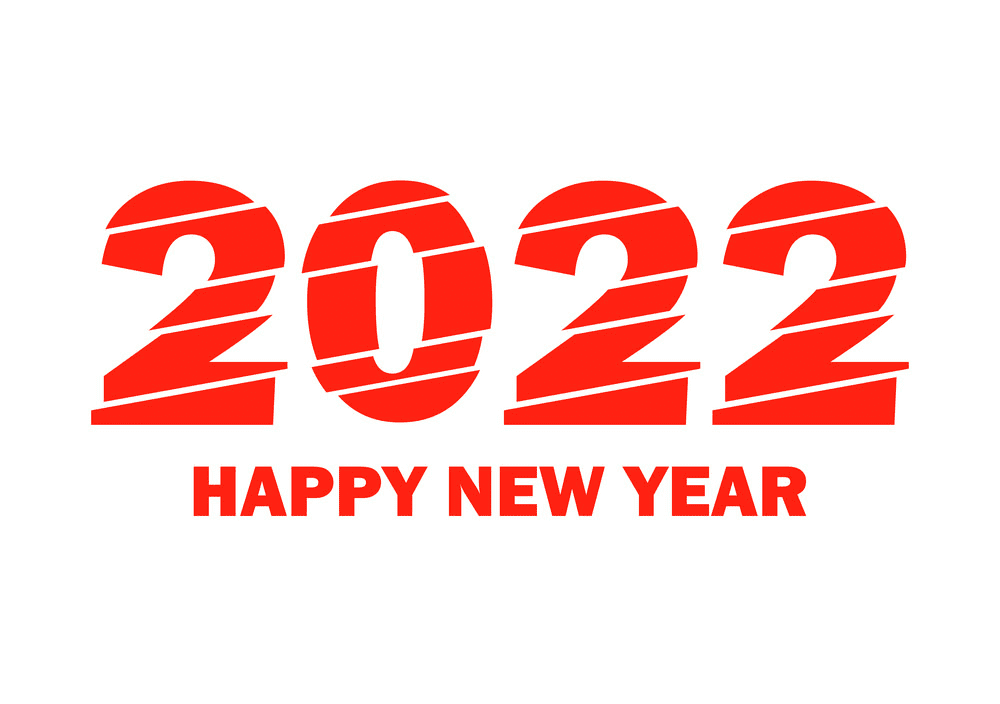 Happy New Year 2022 clipart png