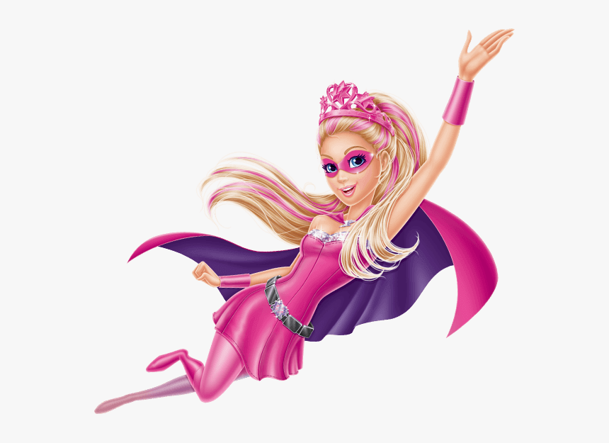 Hero Barbie clipart