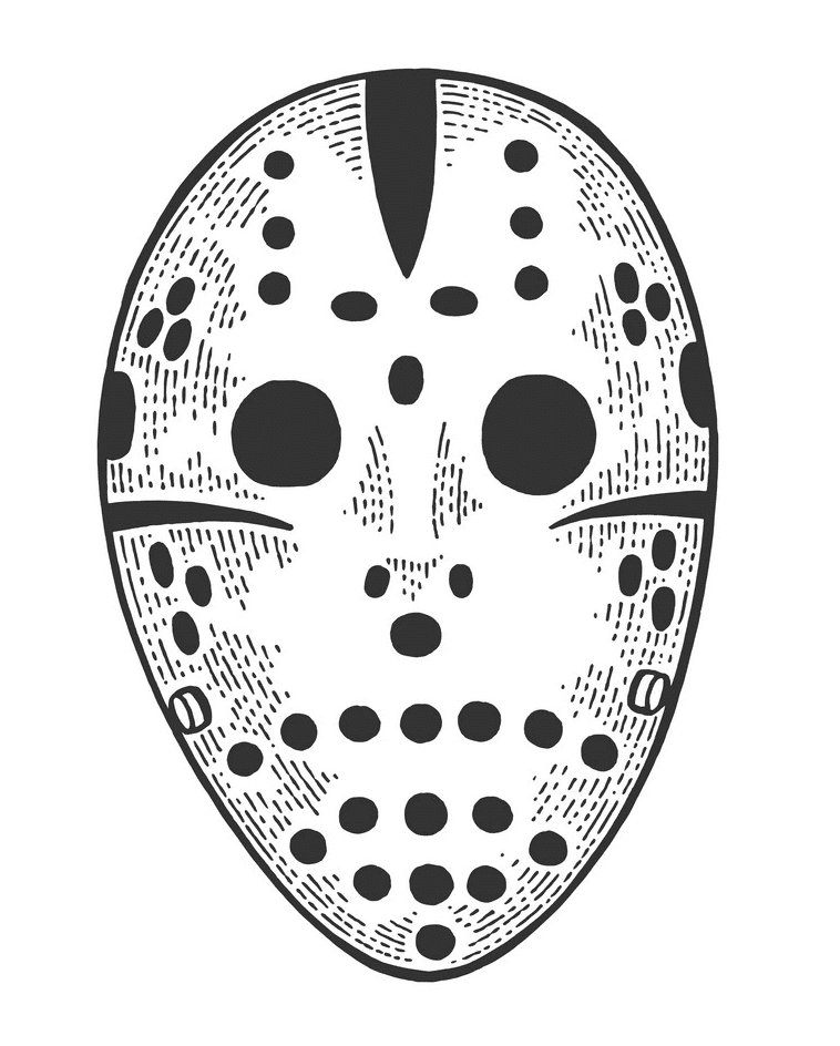 Hockey Mask clipart