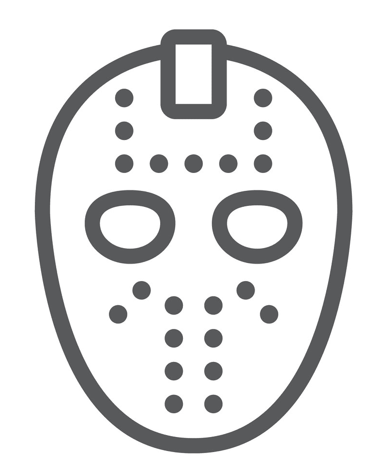 Icon Hockey Mask clipart