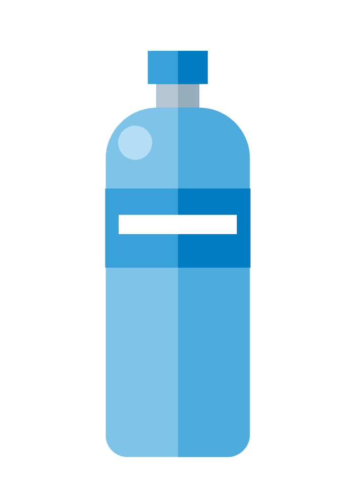 Icon Water Bottle clipart transparent