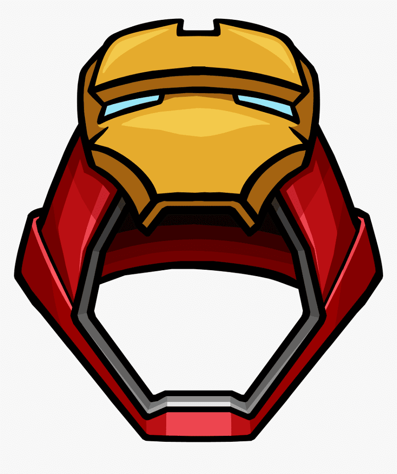 Iron Man Mask clipart 2