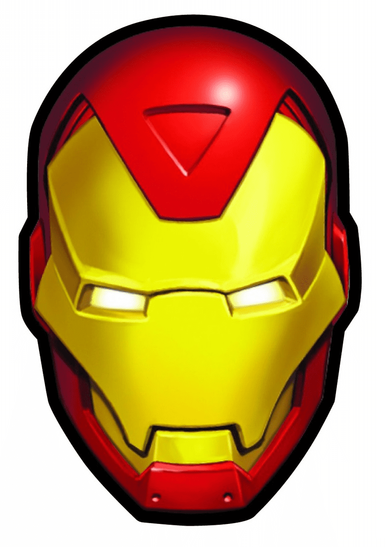 Iron Man Mask clipart 5