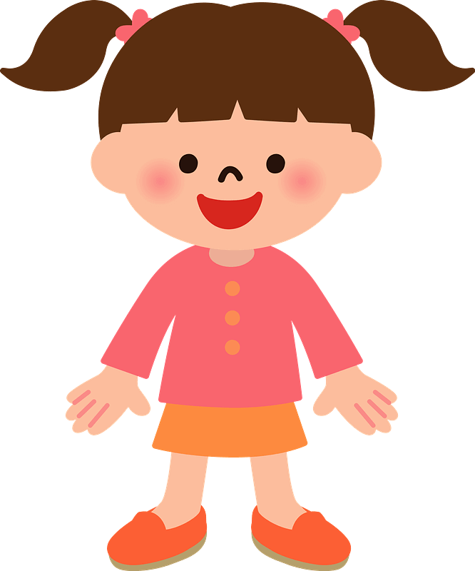 Little Girl clipart transparent 3