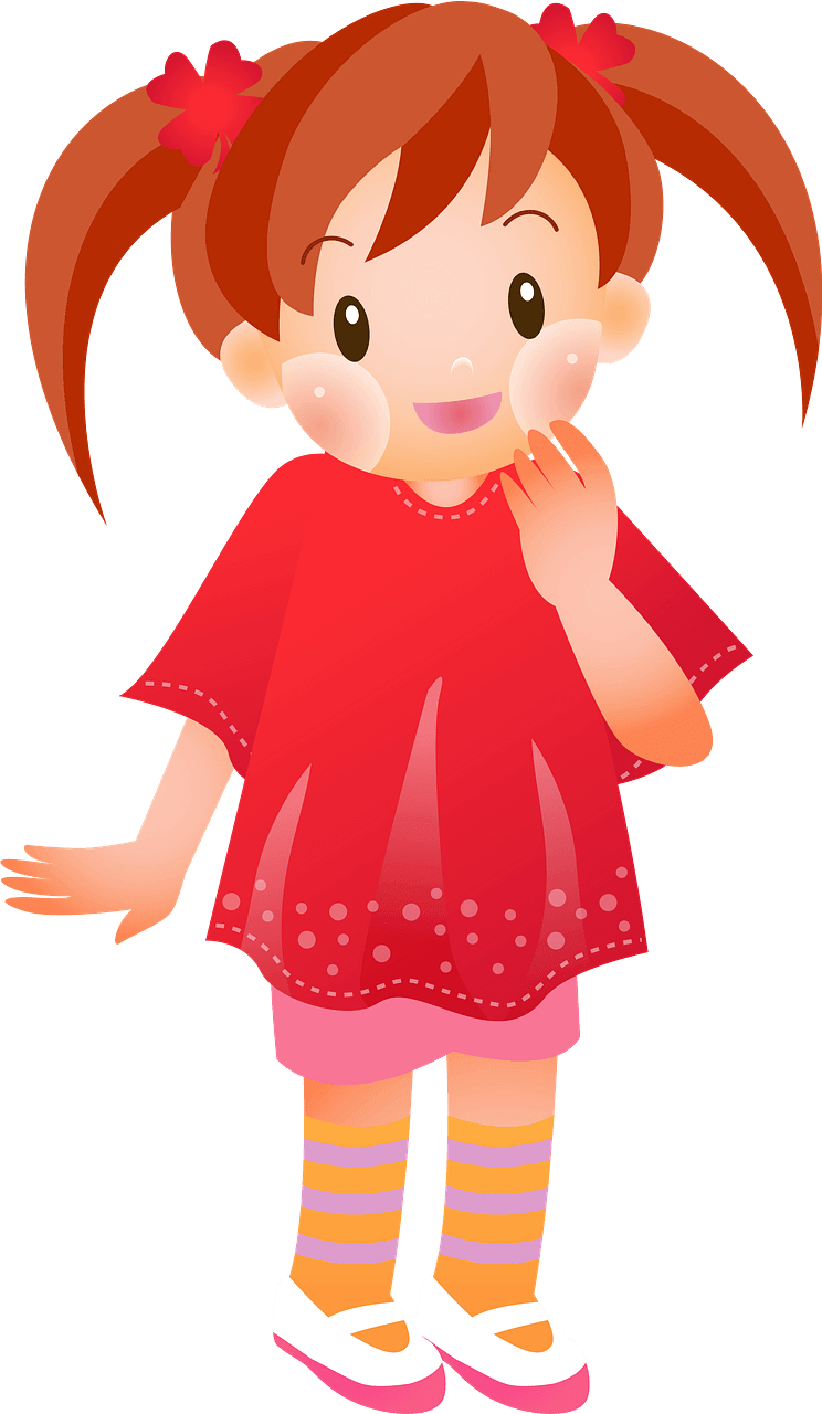 Little Girl clipart transparent 4