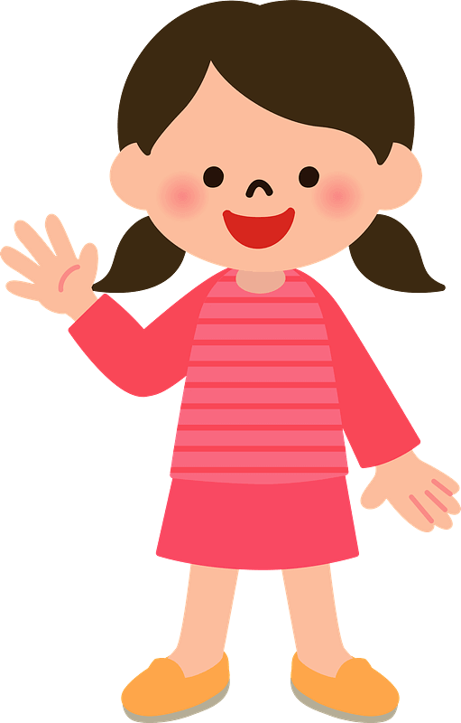 Little Girl clipart transparent 7