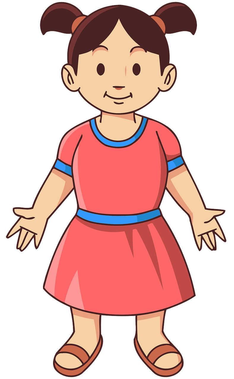 Little Girl clipart transparent 8