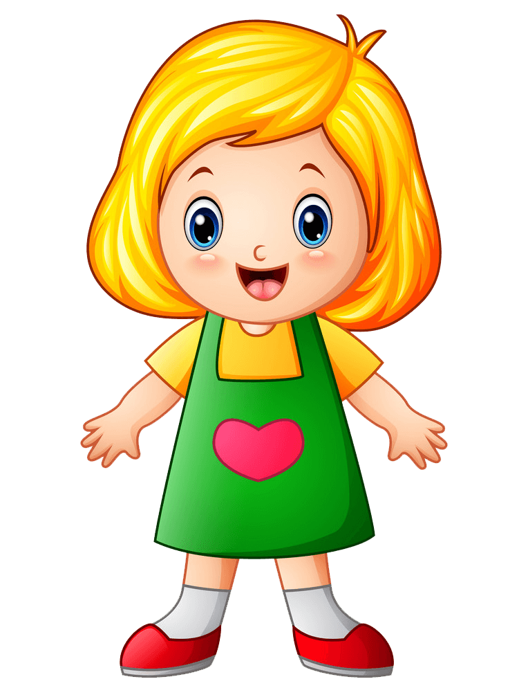 Little Girl clipart transparent