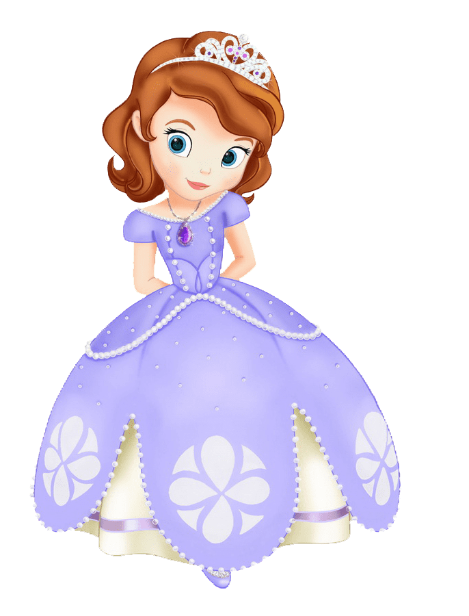 Lovely Sofia Disney Princess clipart