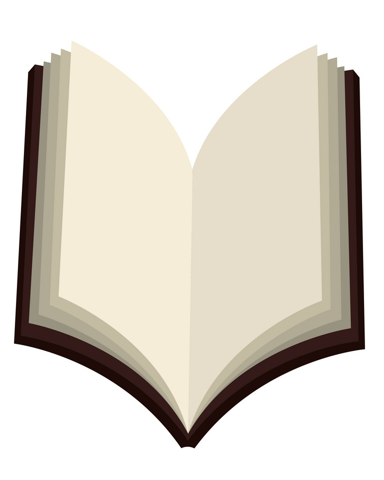 Open Bible clipart free