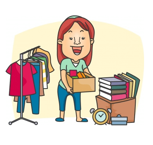 Organized Girl clipart 1