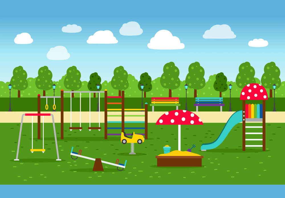 Park Playground clipart free image