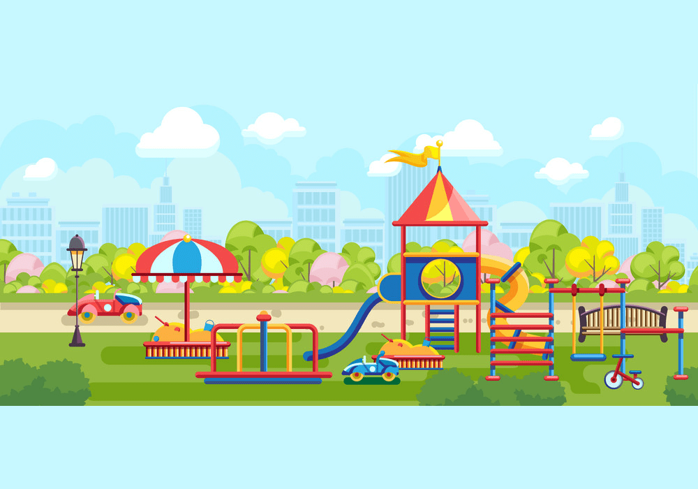 Park Playground clipart free images
