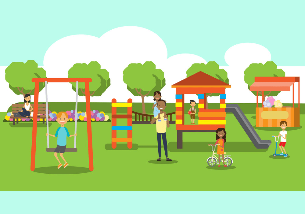 Park Playground clipart free