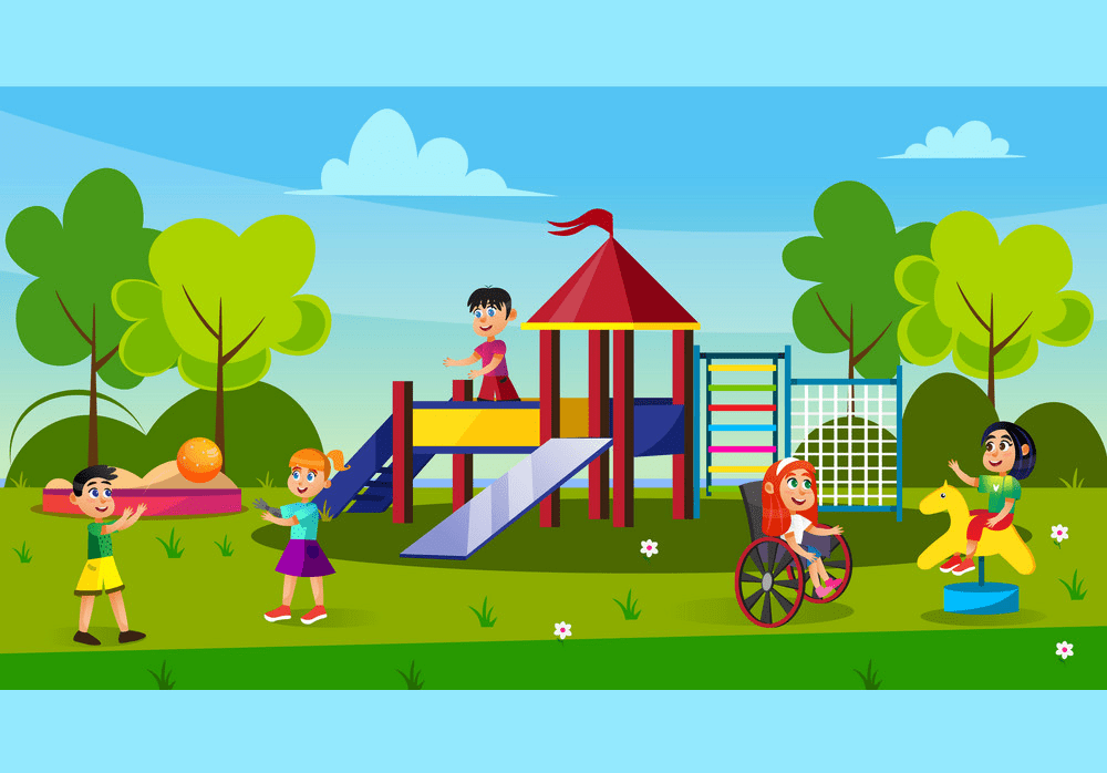 Park Playground clipart png download