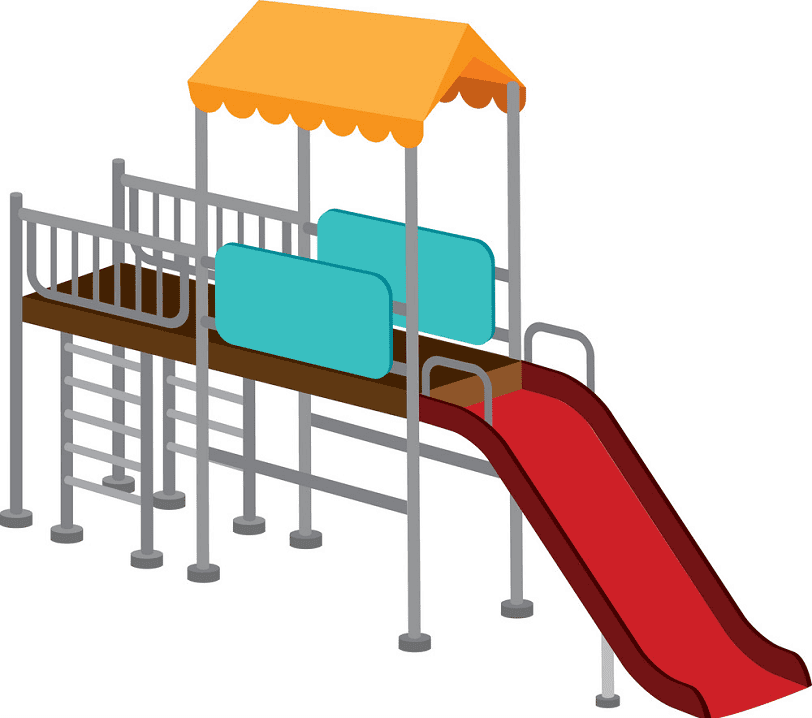 Playground Slide clipart 11