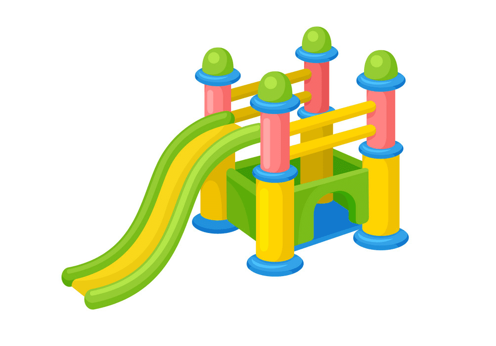 Playground Slide clipart free images