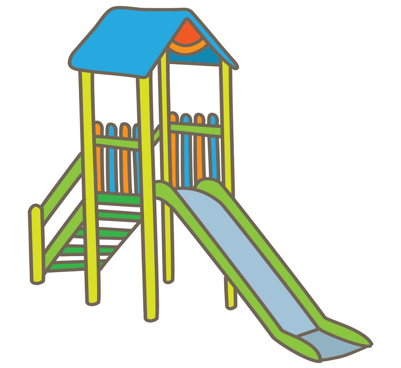 Playground Slide clipart image