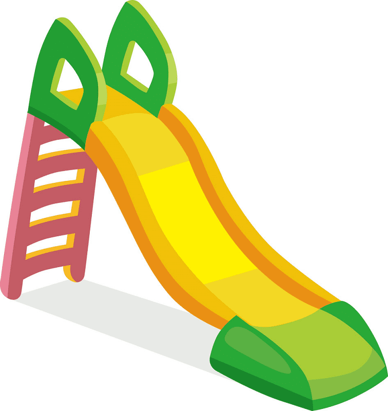 Playground Slide clipart images
