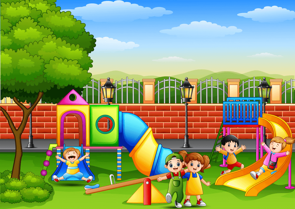 School Playground clipart png images