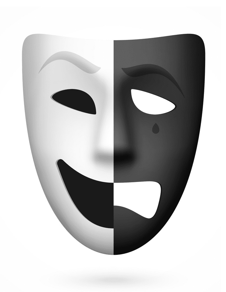 Theatre Mask clipart 2