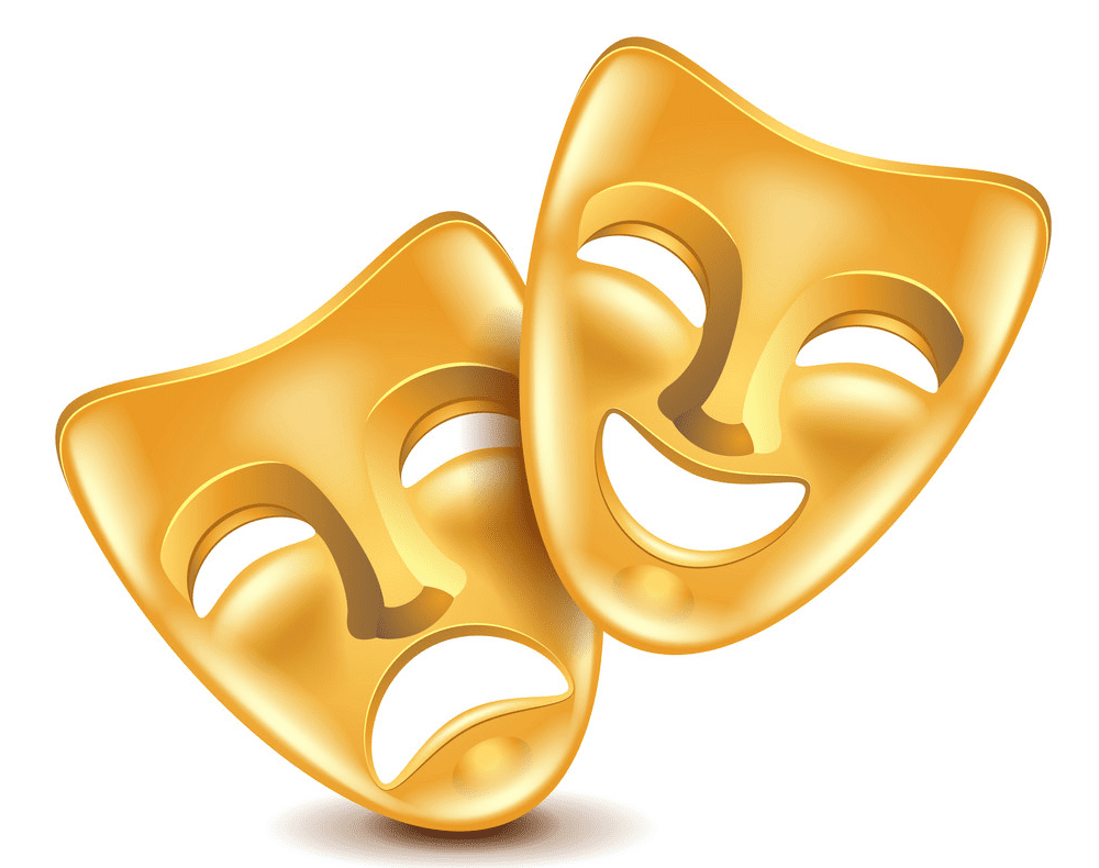 Theatre Mask clipart free