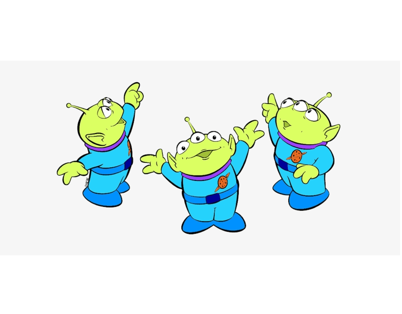 Alien Toy Story clipart free