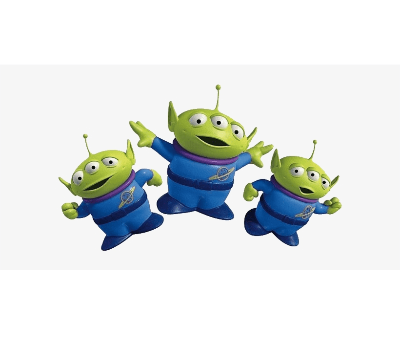 Alien Toy Story clipart image
