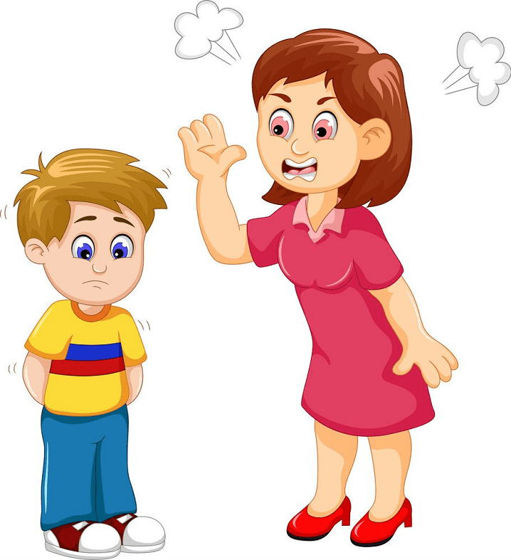 Angry Mom clipart 6