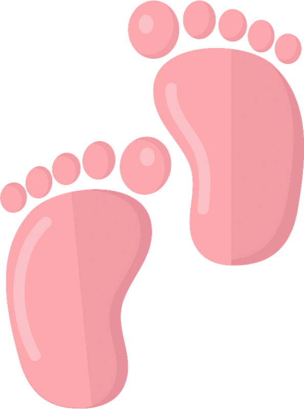 Baby Feet clipart transparent 1