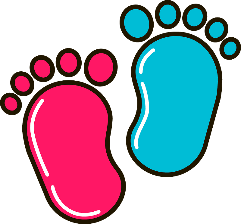 Baby Feet clipart transparent 4