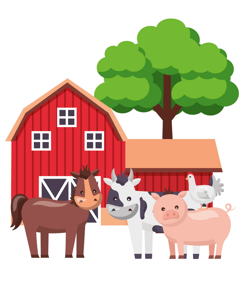 Barn Animals clipart image