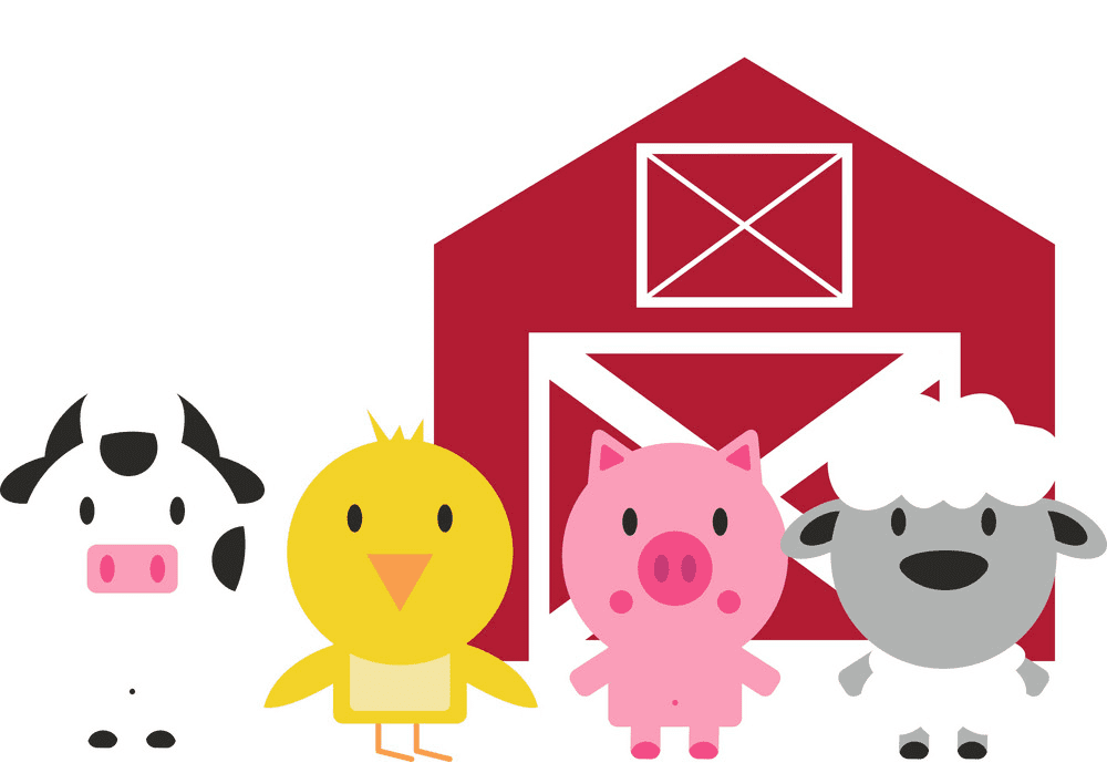 Barn Animals clipart png image
