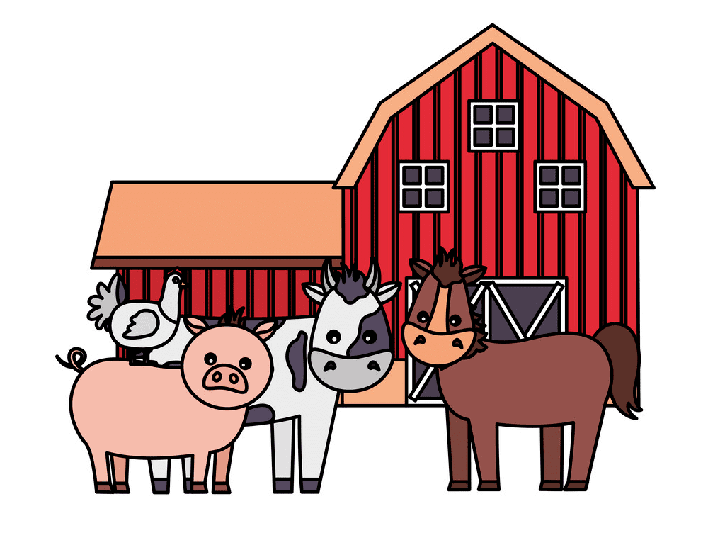 Barn Animals clipart png images