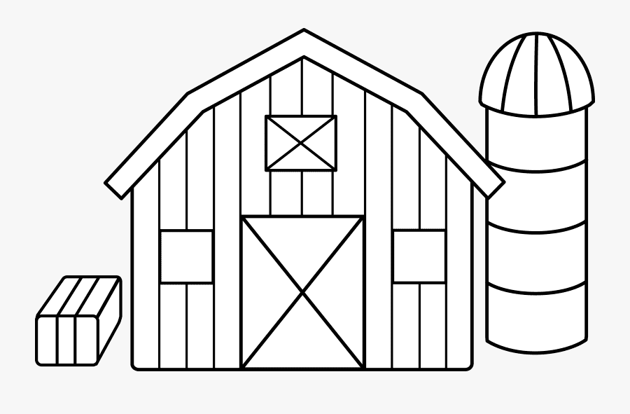 Barn Clipart Black and White png images