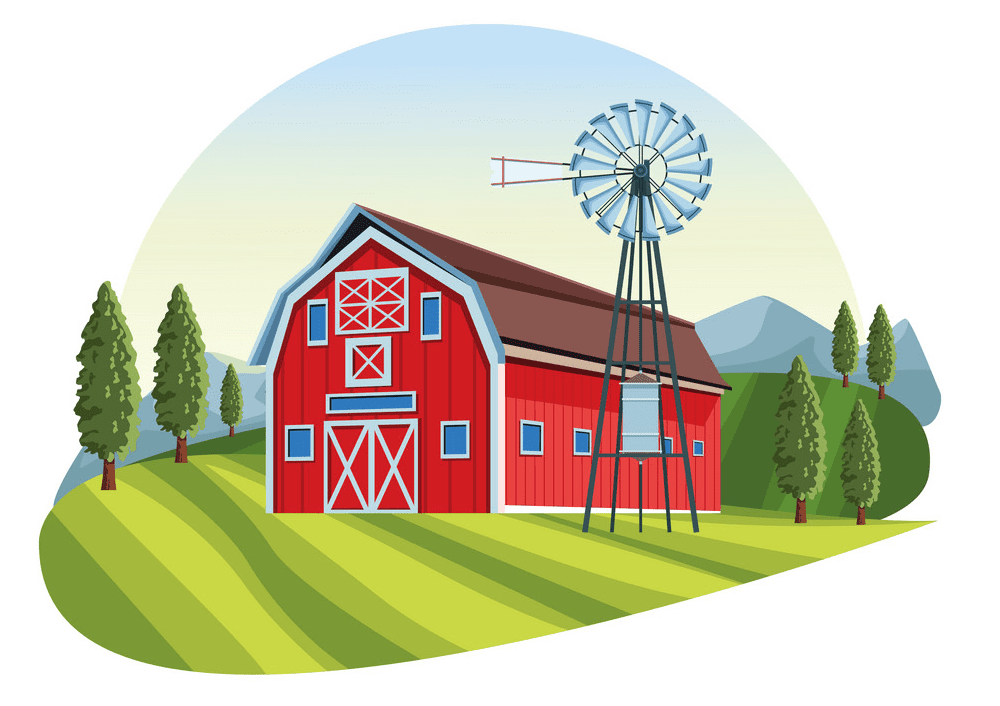 Barn clipart png 8