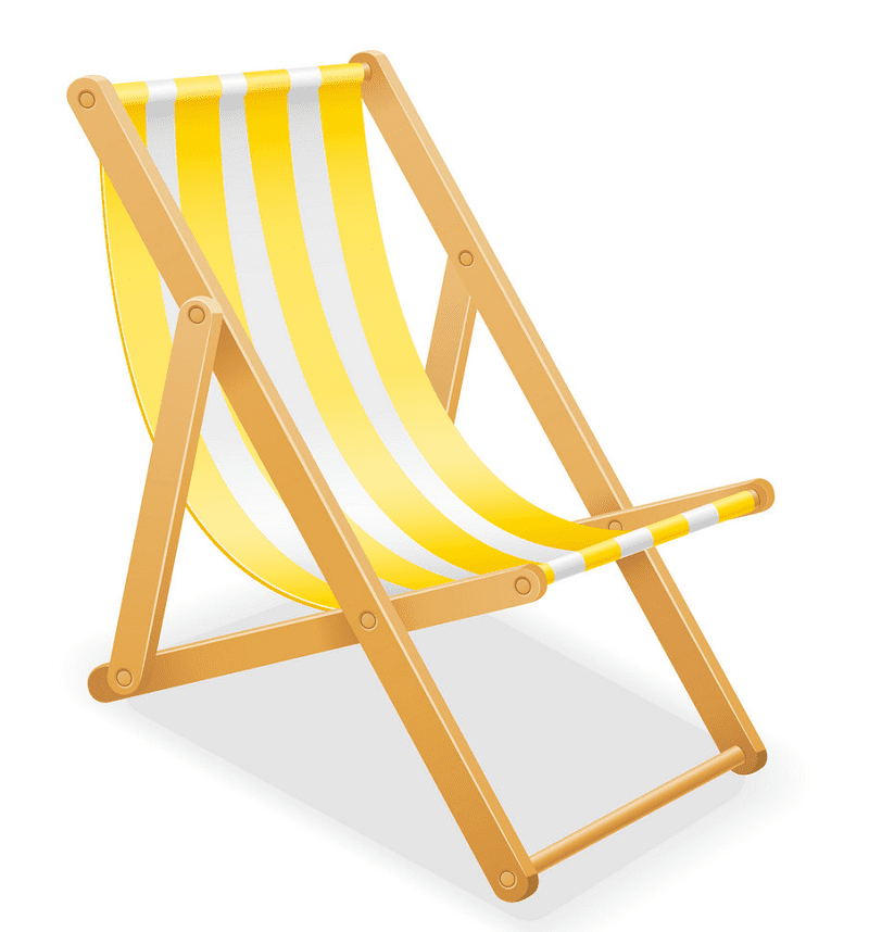 Beach Chair clipart 10
