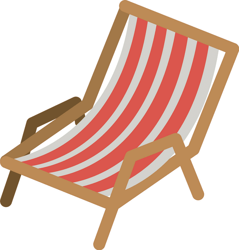 Beach Chair clipart 3