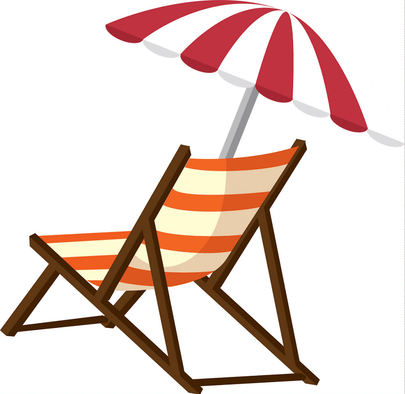 Beach Chair clipart 4