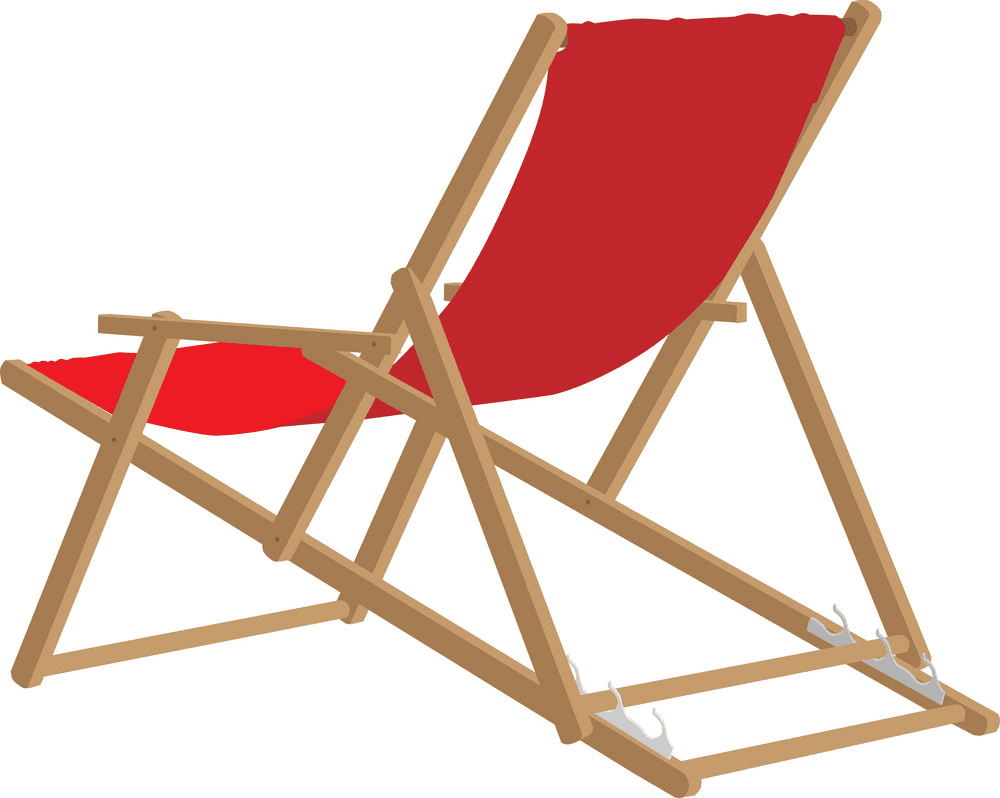 Beach Chair clipart 7