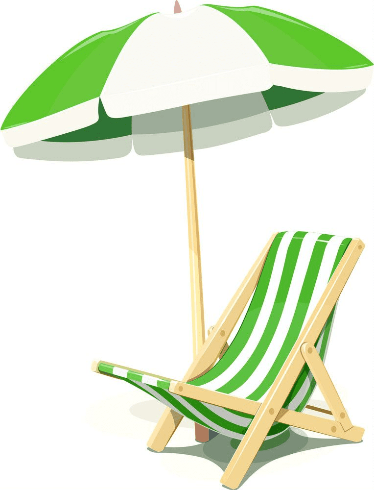 Beach Chair clipart 8