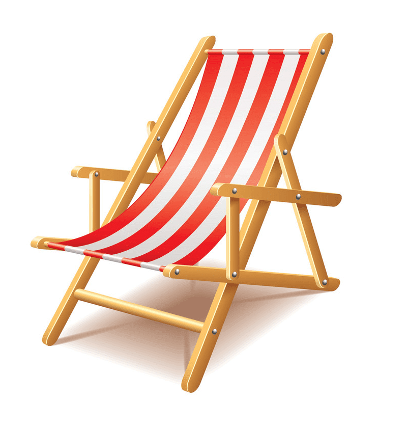 Beach Chair clipart 9
